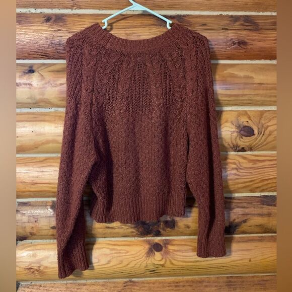 American Eagle Crewneck Dolman Sleeve Sweater Size Medium - Picture 5 of 10